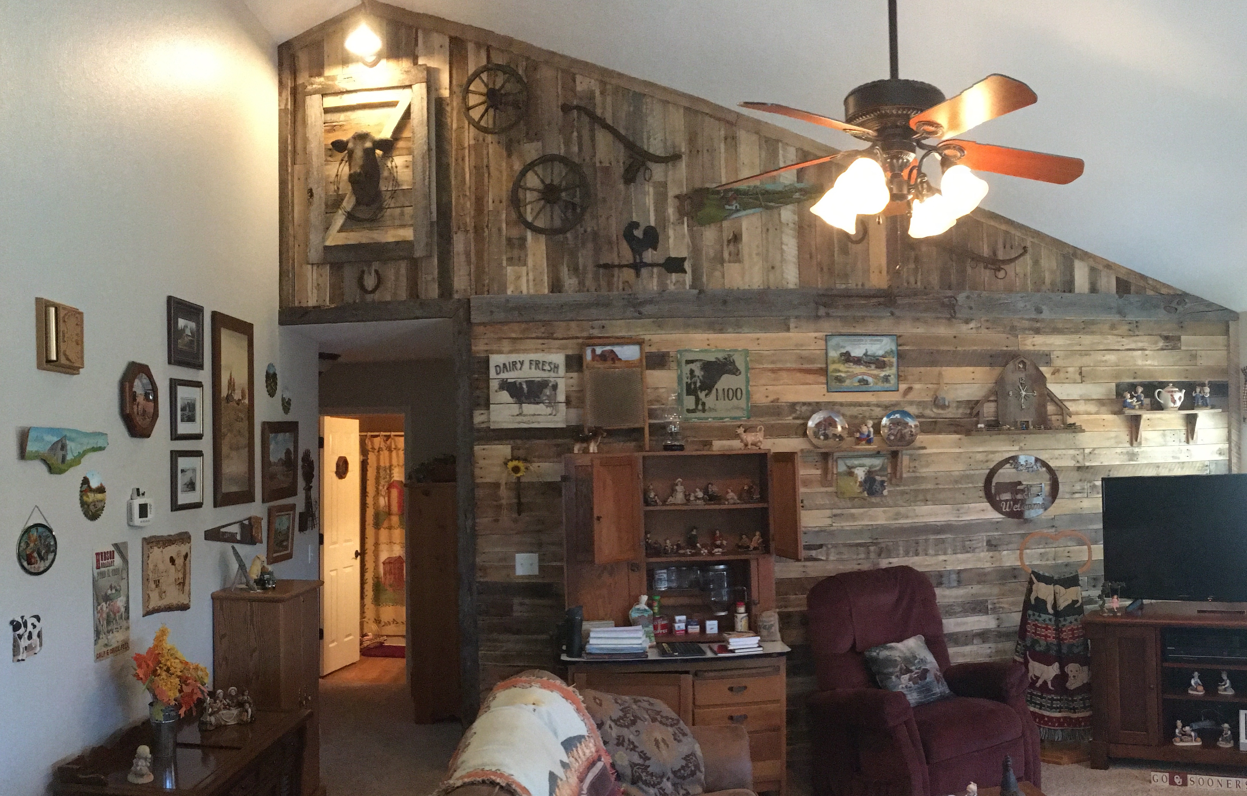 Accent wall